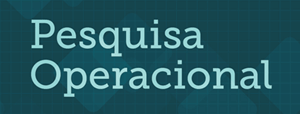 Logomarca do periódico: Pesquisa Operacional